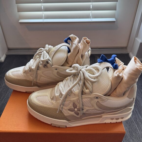 LOUIS VUITTON SKATE SNEAKERS - Picture 1 of 10